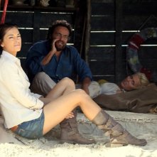 Sono un pirata, sono un signore: Giorgia Surina, Eduardo Tartaglia e Veronica Mazza sul set