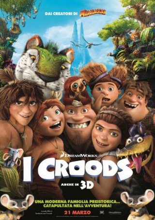 The Croods: la locandina italiana del film