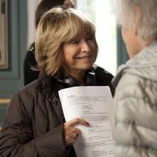 E' successo a Saint-Tropez: la regista Danièle Thompson sul set