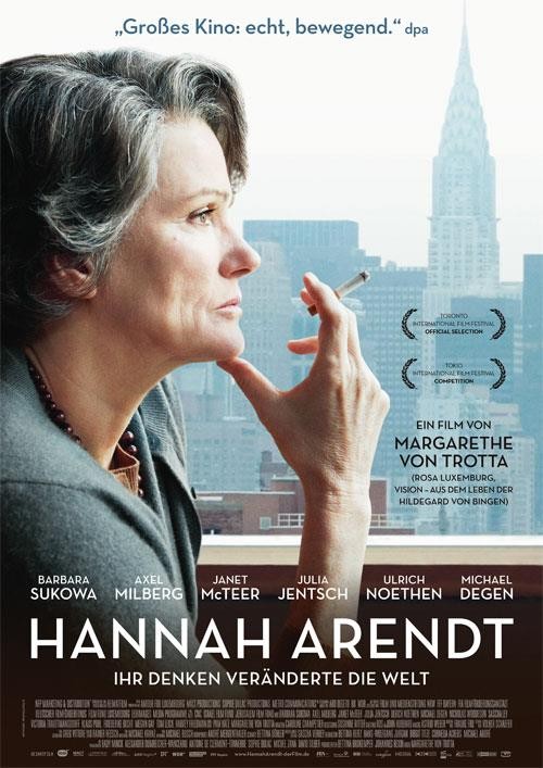 Hannah Arendt La Locandina Tedesca Del Film 268897
