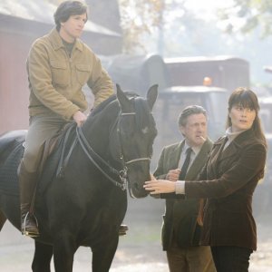 Jappeloup: Guillaume Canet in una scena del film con Daniel Auteuil e Marina Hands