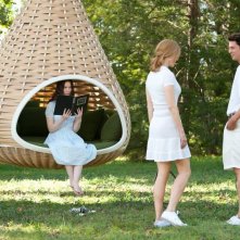 Stoker: Mia Wasikowska con Nicole Kidman e Matthew Goode in una scena del film