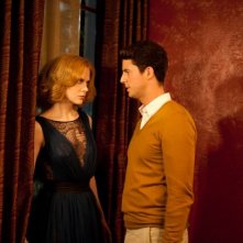 Stoker: Nicole Kidman guarda intensamente Matthew Goode in una sequenza del thriller