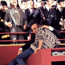 Festival di Sanremo 1995 - Pippo Baudo trae in salvo un disoccupato che minaccia di buttarsi giù