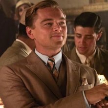 Il grande Gatsby: Leonardo DiCaprio è Jay Gatsby in una scena
