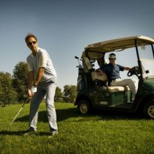 Mi rifaccio vivo: i protagonisti Neri Marcorè con Emilio Solfrizzi in una scena del film