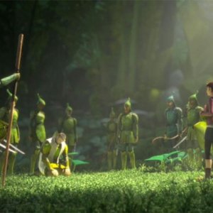 Epic: una scena di gruppo del coloratissimo film diretto da Chris Wedge