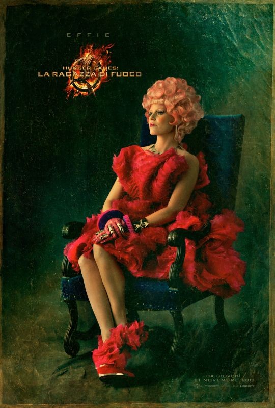Hunger Games La Ragazza Di Fuoco Character Poster Italiano Di Effie 269310