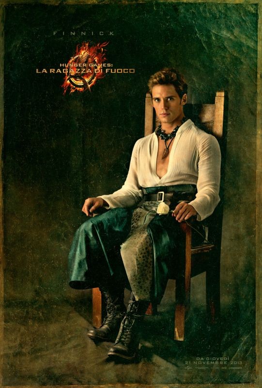 Hunger Games La Ragazza Di Fuoco Character Poster Italiano Di Finnick 269311