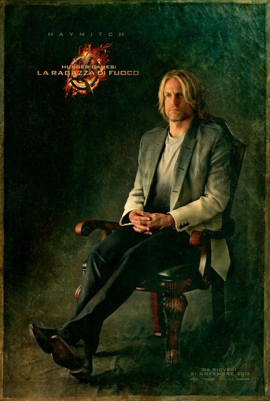 Hunger Games La Ragazza Di Fuoco Character Poster Italiano Di Haymitch 269313