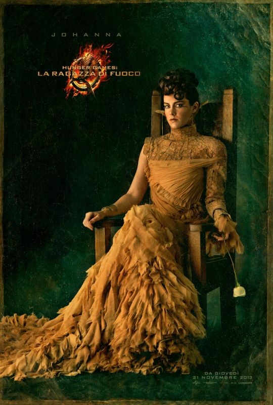 Hunger Games La Ragazza Di Fuoco Character Poster Italiano Di Johanna 269314