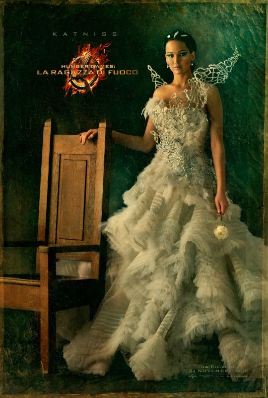 Hunger Games La Ragazza Di Fuoco Character Poster Italiano Di Katniss 269315