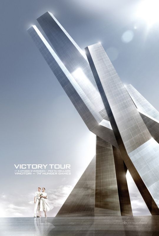 Hunger Games La Ragazza Di Fuoco Il Primo Victory Tour Poster Italiano 269320