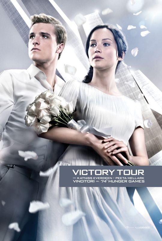 Hunger Games La Ragazza Di Fuoco Il Victory Tour Poster Italiano 269318
