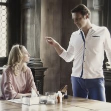 Passione sinistra: Eva Riccobono con Alessandro Preziosi in una scena