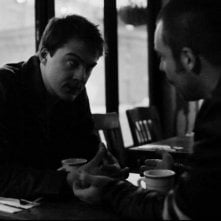 Sheer: Michael Jefferson con Aaron Barcelo in una scena del film