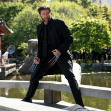 Wolverine: Hugh Jackman sfodera gli artigli in un pacifico giardino giapponese
