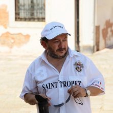 Orfeo Orlando, durante le riprese del suo corto 'Di Riflesso...'