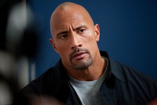 Dwayne 'The Rock' Johnson in una scena del film Snitch - L'infiltrato