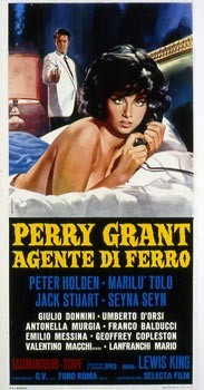 Perry Grant agente di ferro: locandina del film