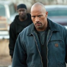 Snitch - L'infiltrato: lo sguardo rabbioso di Dwayne 'The Rock' Johnson in un'immagine del film