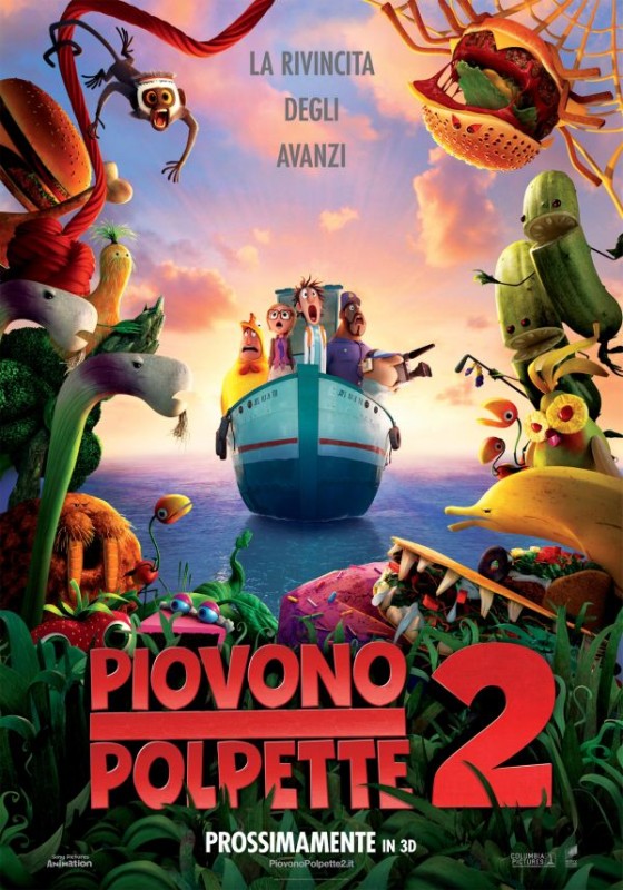 Piovono Polpette 2 Il Teaser Poster Italiano Del Film 269777