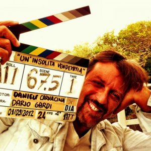 Un'insolita vendemmia: Pietro Genuardi sul set del film