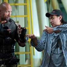 G.I. Joe: La vendetta: Dwayne Johnson sul set con Jon M. Chu