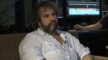 Lo Hobbit: Peter Jackson durante la sneak-peek preview virtuale per La desolazione di Smaug.