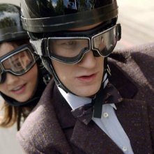 Doctor Who Matt Smith E Jenna Louise Coleman In Moto Nell Episodio The Bells Of St John 269943