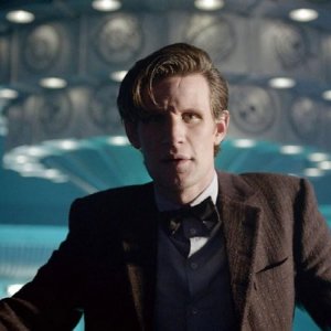 Doctor Who: Matt Smith in una scena dell'episodio The Bells of St John