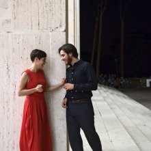 Nina: Diane Fleri insieme a Luca Marinelli in una scena del film