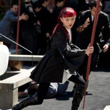 Wolverine: L'immortale, Rila Fukushima è Yukio in una scena del film
