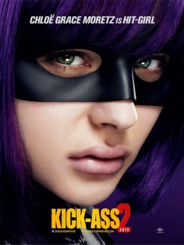 Kick-Ass 2: character poster di Chloe Moretz, alias Hit Girl