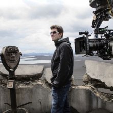 Oblivion: il regista del film Joseph Kosinski sul set
