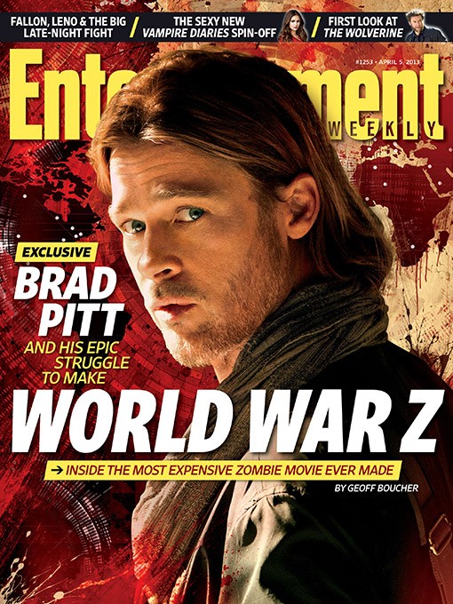 World War Z La Copertina Di Entertainment Weekly Dedicata A Brad Pitt 270104