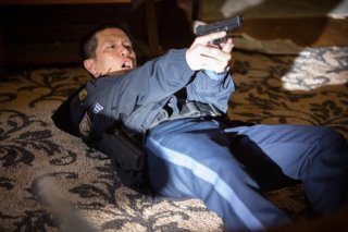 Grimm: Reggie Lee in una scena dell'episodio Quill