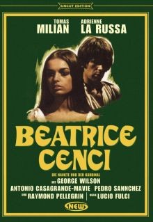 Beatrice Cenci: la locandina del film