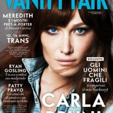 Carla Bruni sulla cover di Vanity Fair (aprile 2013)