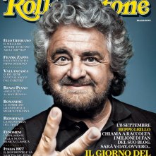 Beppe Grillo sulla cover di Rolling Stone Italia