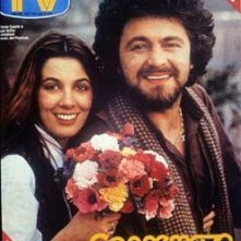 Beppe Grillo sulla cover di Tv Sorrisi e Canzoni nel 1978, per Sanremo