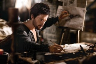 Da Vinci's Demons: Tom Riley in una scena della serie