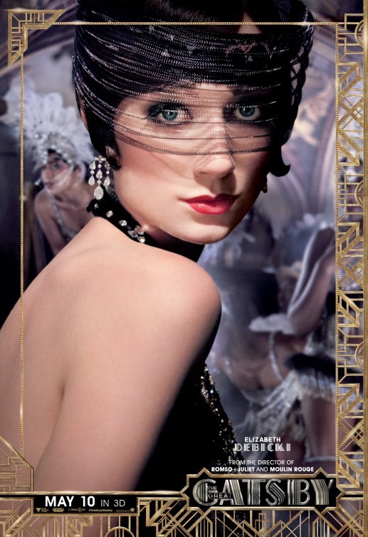 The Great Gatsby Character Poster 2 Per Elizabeth Debicki 270459