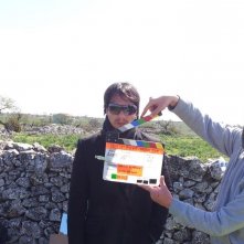 Giuseppe Milazzo Andreani sul set di Ascension Day