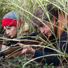 Stoker: Mia Wasikowska con Dermot Mulroney in una scena del film