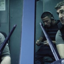 François Cluzet, Éric Bernard, Bouli Lanners nel film 11.6