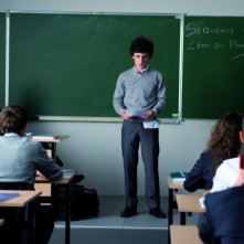 Nella casa: Fabrice Luchini nei panni di un professore in una scena