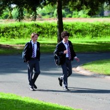 Nella casa: i due compagni di scuola Bastien Ughetto e Ernst Umhauer in una scena