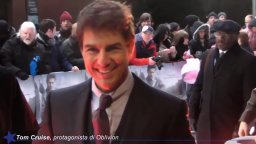 Video-intervista Oblivion: Tom Cruise sul Red Carpet