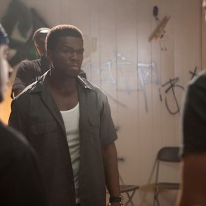 Fire with Fire: il  rapper 50 Cent in una scena del film